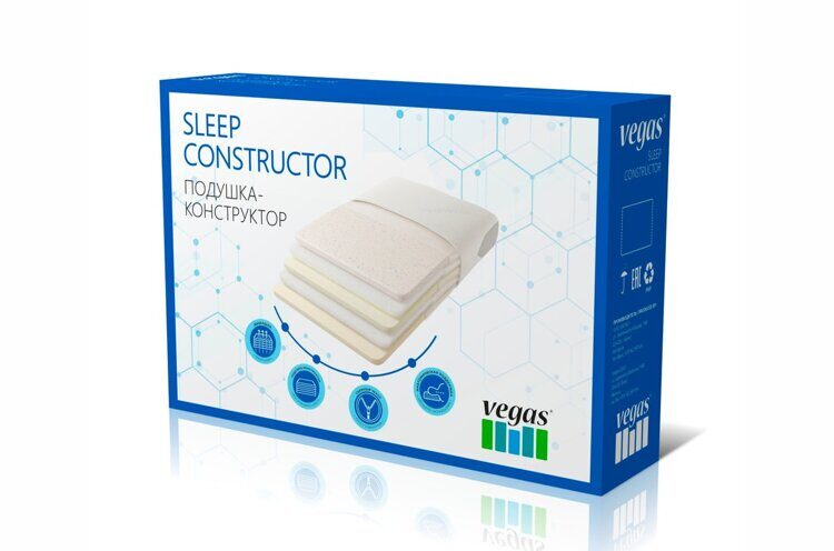 Подушка Вегас Sleep Constructor 2.0 42x60